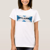 Outlandiaのスコットランド人の旗 Tシャツ (正面)