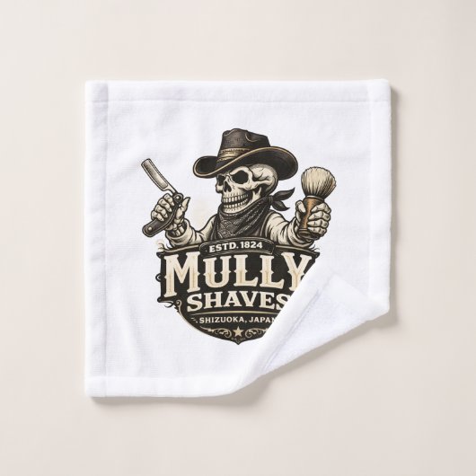 Outlaw Barber Washcloth ウォッシュタオル (ウォッシュタオル)