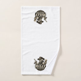Outlaw Barbershop Towel ハンドタオル