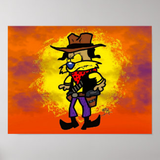 Outlaw Doggo at Sunset ポスター