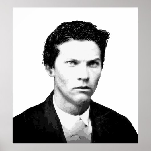 OUTLAW LEGEND JOHN WESLEY HARDIN ポスター (正面)