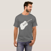 Outline art – ギタースケッチシャツ tシャツ (正面フル)