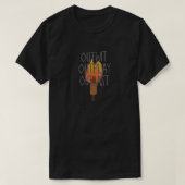 Outoit、Outplay、Outlast（生存者） Tシャツ (デザイン正面)