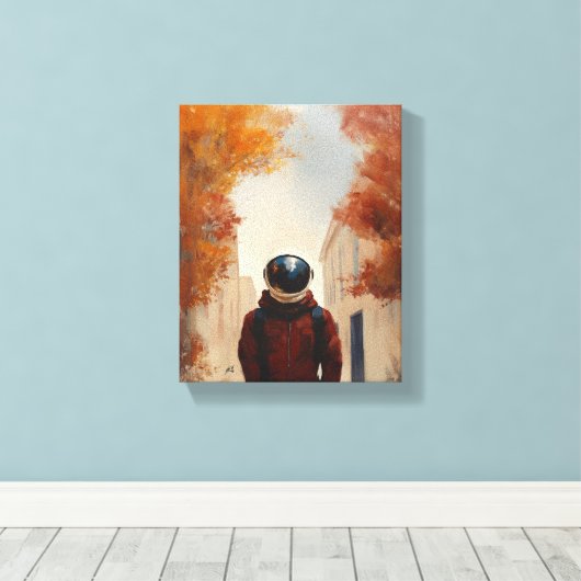 Outro Planeta キャンバスプリント (インサイチュ (ウッドフロア))