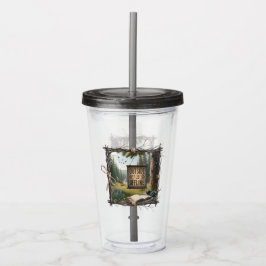 Outside Is the New Offline – Nature Escape Tumbler アクリルタンブラー