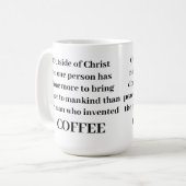 『Outside of Christ Coffee Mug』 コーヒーマグカップ (正面左)