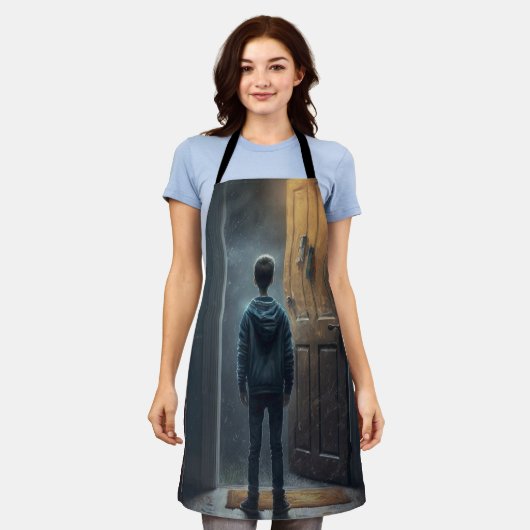 Outside the House エプロン (着用した状態)