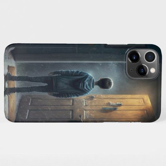 Outside the House iPhoneケース (裏面横)