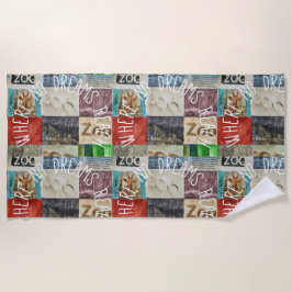 Outsider Artist  ビーチタオル