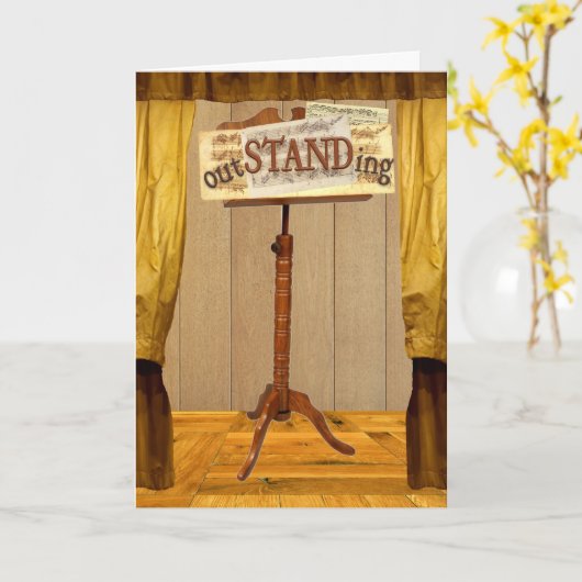 outSTANDingの実績 カード (黄色い花)