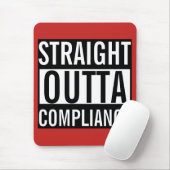 Outtaのまっすぐな承諾 マウスパッド (マウス)