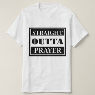 Outtaのまっすぐな祈りの言葉 Tシャツ