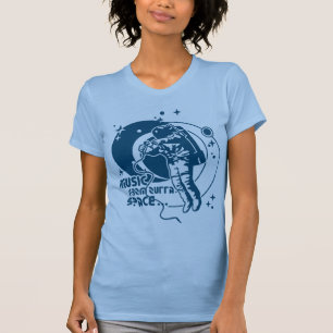 outtaの宇宙からの音楽 tシャツ