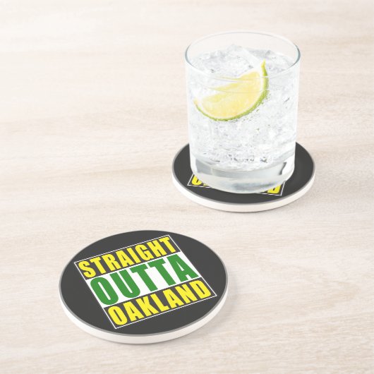 Outtaまっすぐなオークランドの緑 コースター (側面)