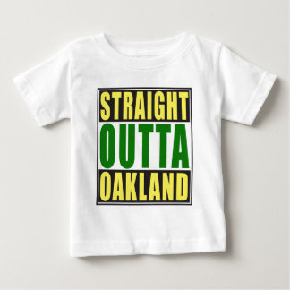 Outtaまっすぐなオークランドの緑 ベビーTシャツ