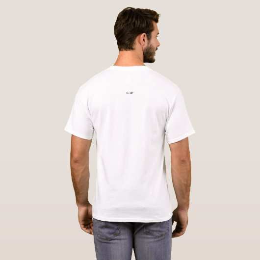 OuttaまっすぐなNaphtaliのTシャツ Tシャツ (裏面フル)