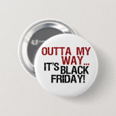 outta私の方法黒金曜日 缶バッジ (正面&裏面)