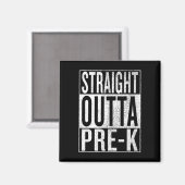 Outta Pre-K卒園前おもしろい卒園卒業 マグネット (正面/裏面)