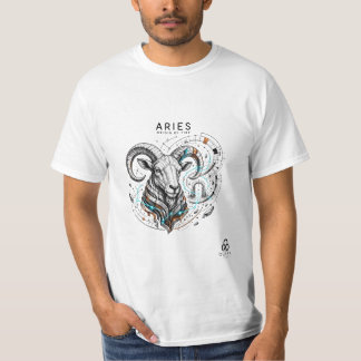 OUTTA SPACE — 牡羊座 — 宇宙へのゲートウェイ Tシャツ