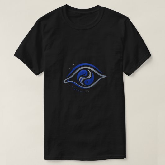 OUTTA SPACE — 道の瞳 Tシャツ (デザイン正面)