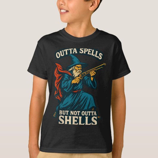 Outta Spells But Not Outta Shells Vintage  Tシャツ (正面)