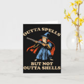 Outta Spells But Not Outta Shells Wizard Fantasy M カード (黄色い花)