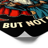 Outta Spells But Not Outta Shells Wizard Fantasy M ポスター (角)