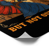 Outta Spells But Not Outta Shells Wizard Fantasy M ポスター (角)