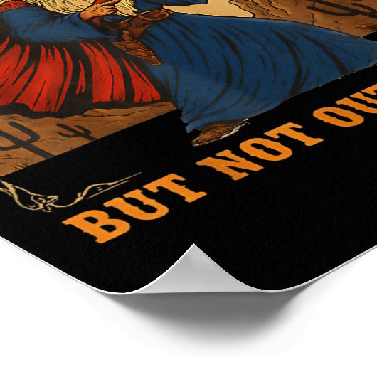 Outta Spells But Not Outta Shells Wizard Fantasy M ポスター (角)