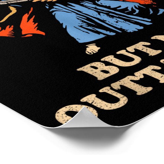 Outta Spells But Not Outta Shells Wizard Fantasy M ポスター (角)