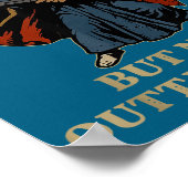 Outta Spells But Not Outta Shells Wizard Fantasy M ポスター (角)