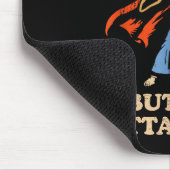 Outta Spells But Not Outta Shells Wizard Fantasy M マウスパッド (コーナー)