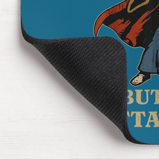 Outta Spells But Not Outta Shells Wizard Fantasy M マウスパッド (コーナー)