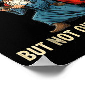 Outta Spells But Not Shells Wizard Meme  ポスター (角)