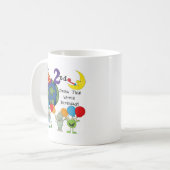 Outta This World 2nd誕生日Tシャツ コーヒーマグカップ (正面左)