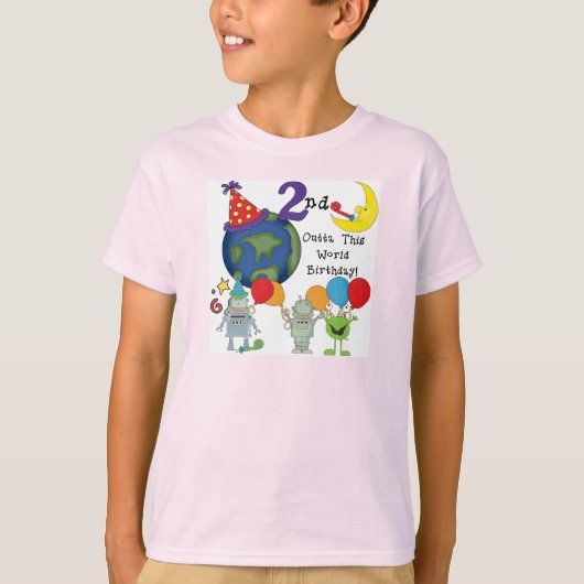 Outta This World 2nd誕生日Tシャツ Tシャツ (正面)
