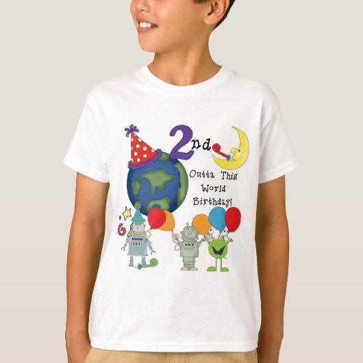Outta This World 2nd誕生日Tシャツ Tシャツ (正面)