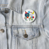 Outta This World 4th Birthday Tシャツとギフト 缶バッジ (インサイチュ)