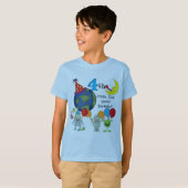 Outta This World 4th Birthday Tシャツとギフト Tシャツ (正面フル)