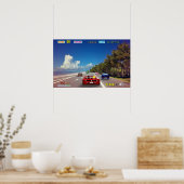 Outunレトロピクセルアート ポスター (キッチン)