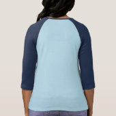 OUUCの女性のワイシャツのチームアーチ Tシャツ (裏面)