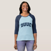 OUUCの女性のワイシャツのチームアーチ Tシャツ (正面フル)