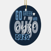 Ouzoのカスタムなオーナメント セラミックオーナメント (右)