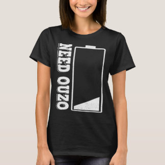 Ouzo Toastパーツでバッテリの充電が必要 Tシャツ
