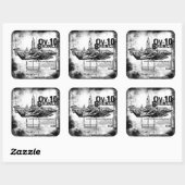 OV-10ブロンコ スクエアシール (シート)