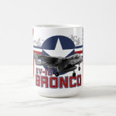 OV-10 Bronco: Tactical Air Support コーヒーマグカップ (中央)