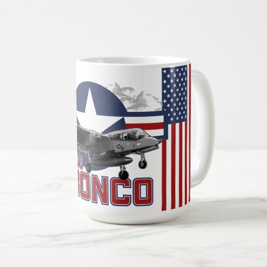 OV-10 Bronco: Tactical Air Support コーヒーマグカップ (正面右)