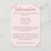 Ovalのエンク結婚ロージャカードの赤面 エンクロージャーカード (正面)