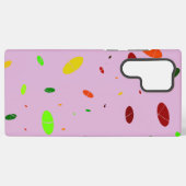 Oval Fun on Pink Samsung Galaxyケース (裏面横)