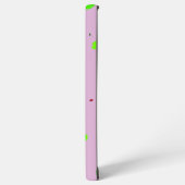 Oval Fun on Pink Samsung Galaxyケース (左側面)